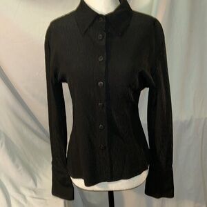 Avenue montague Paris button down black